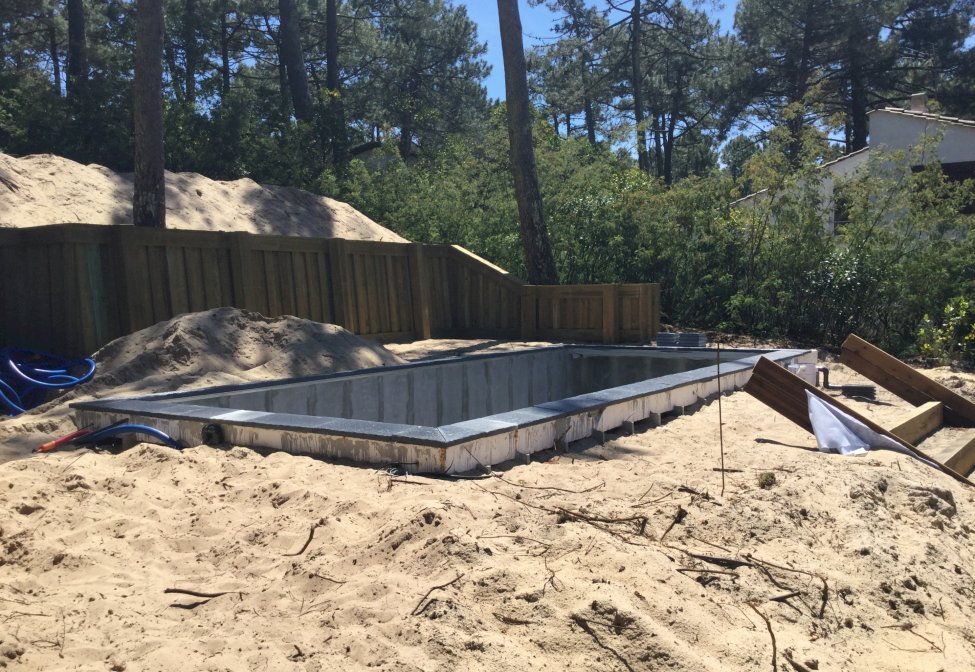 Constructeur de piscines à Lège Cap Ferret